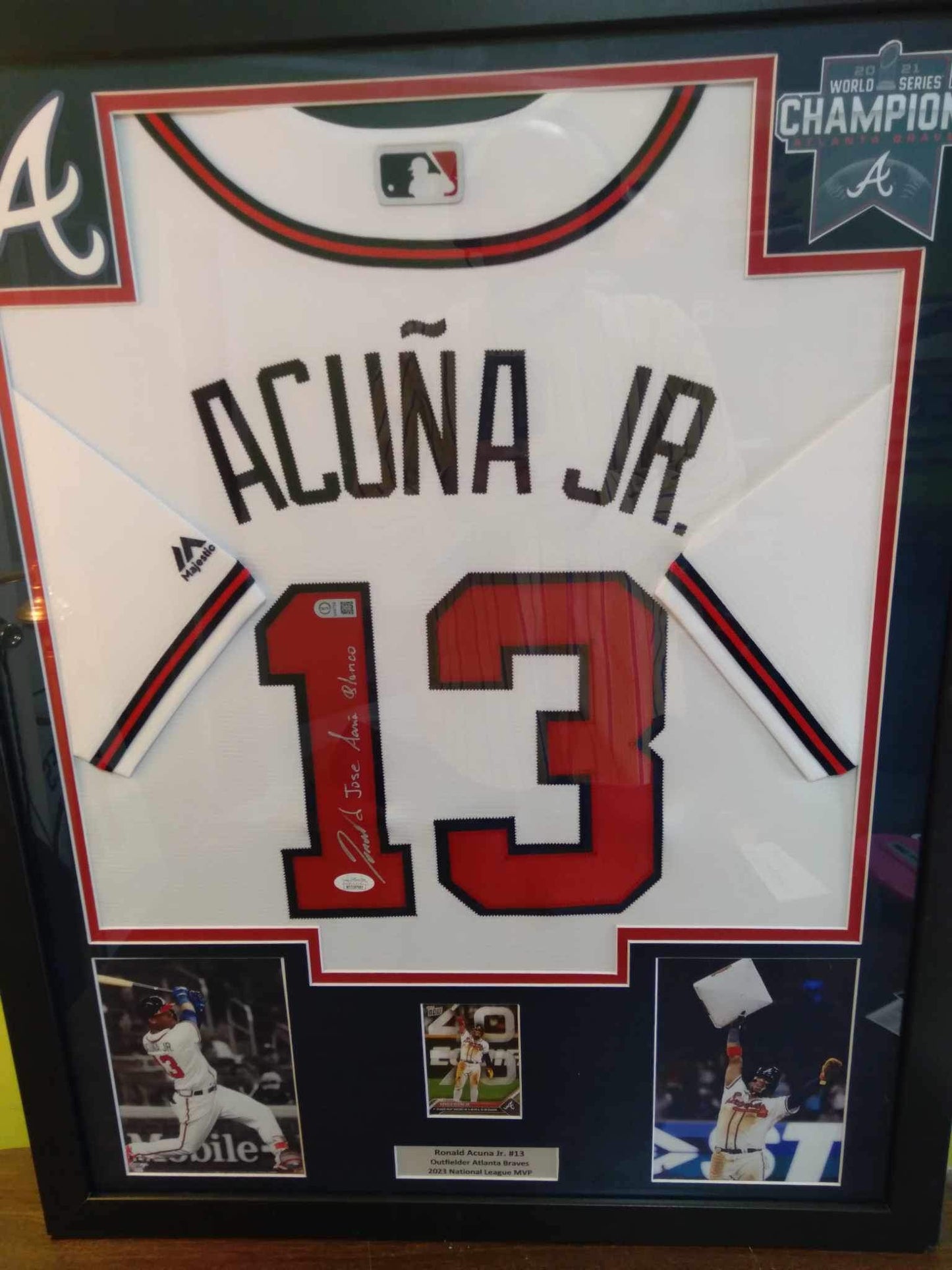 Custom Jersey Framing