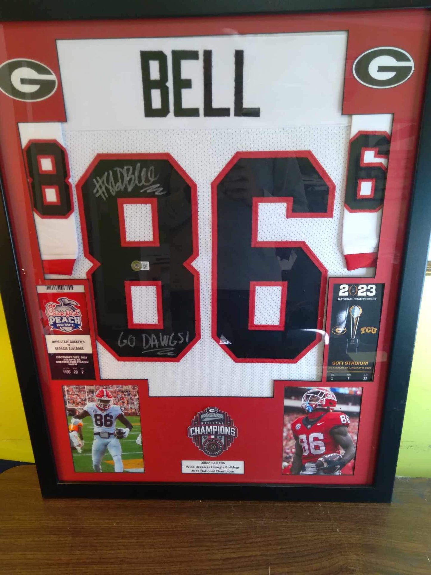 Custom Jersey Framing