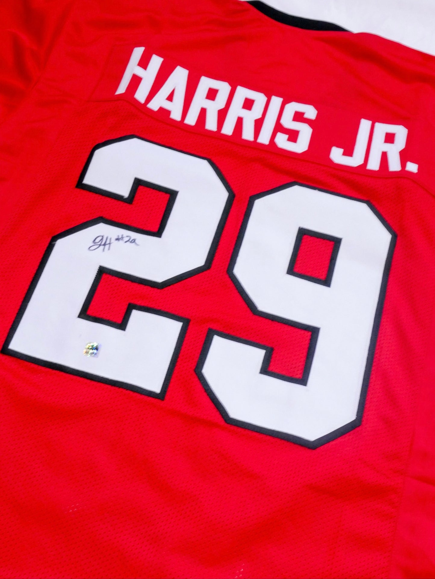 Gabe Harris JR. Signed Custom Jersey