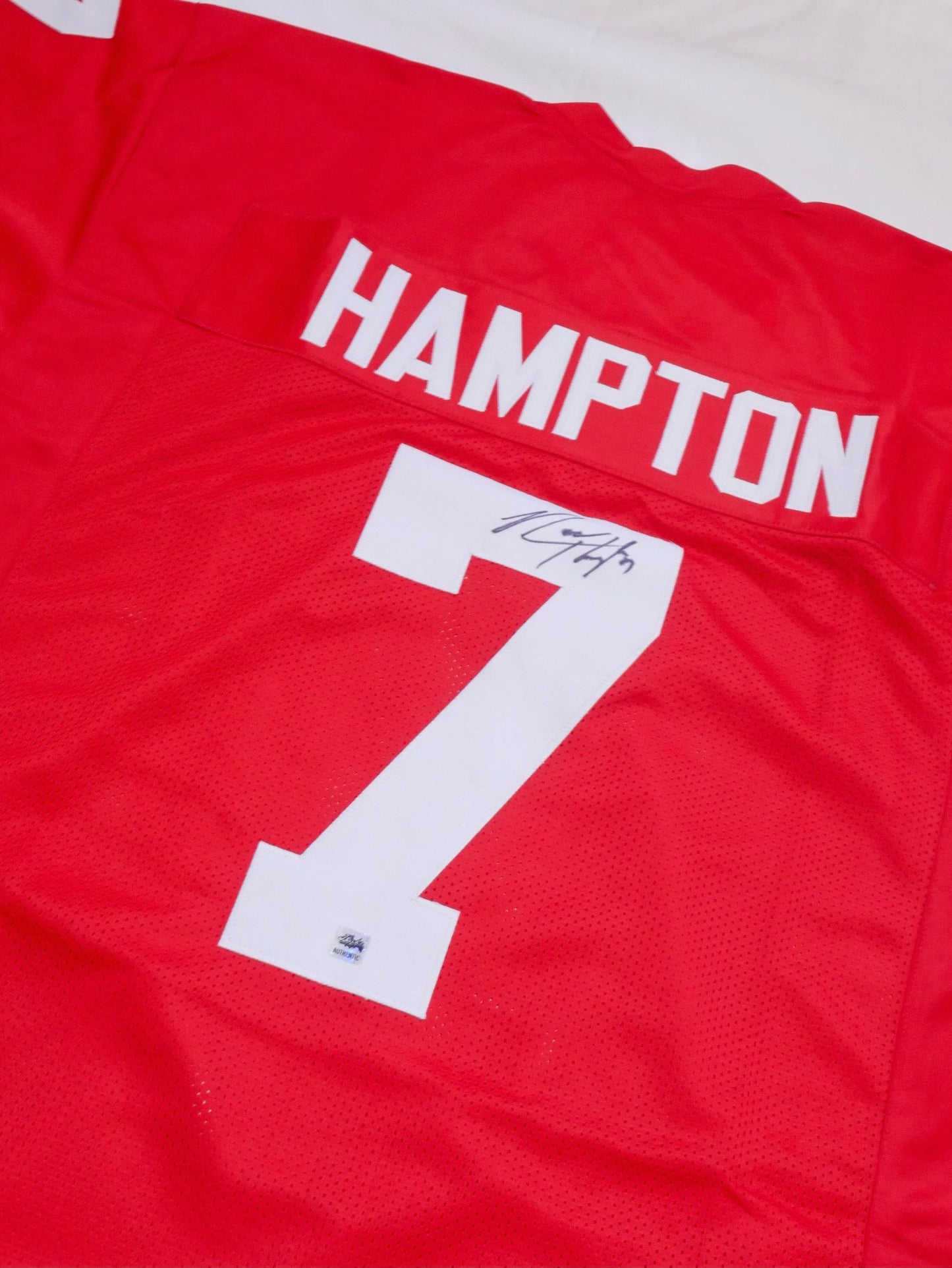 Rodney Hampton Signed Custom Jersey