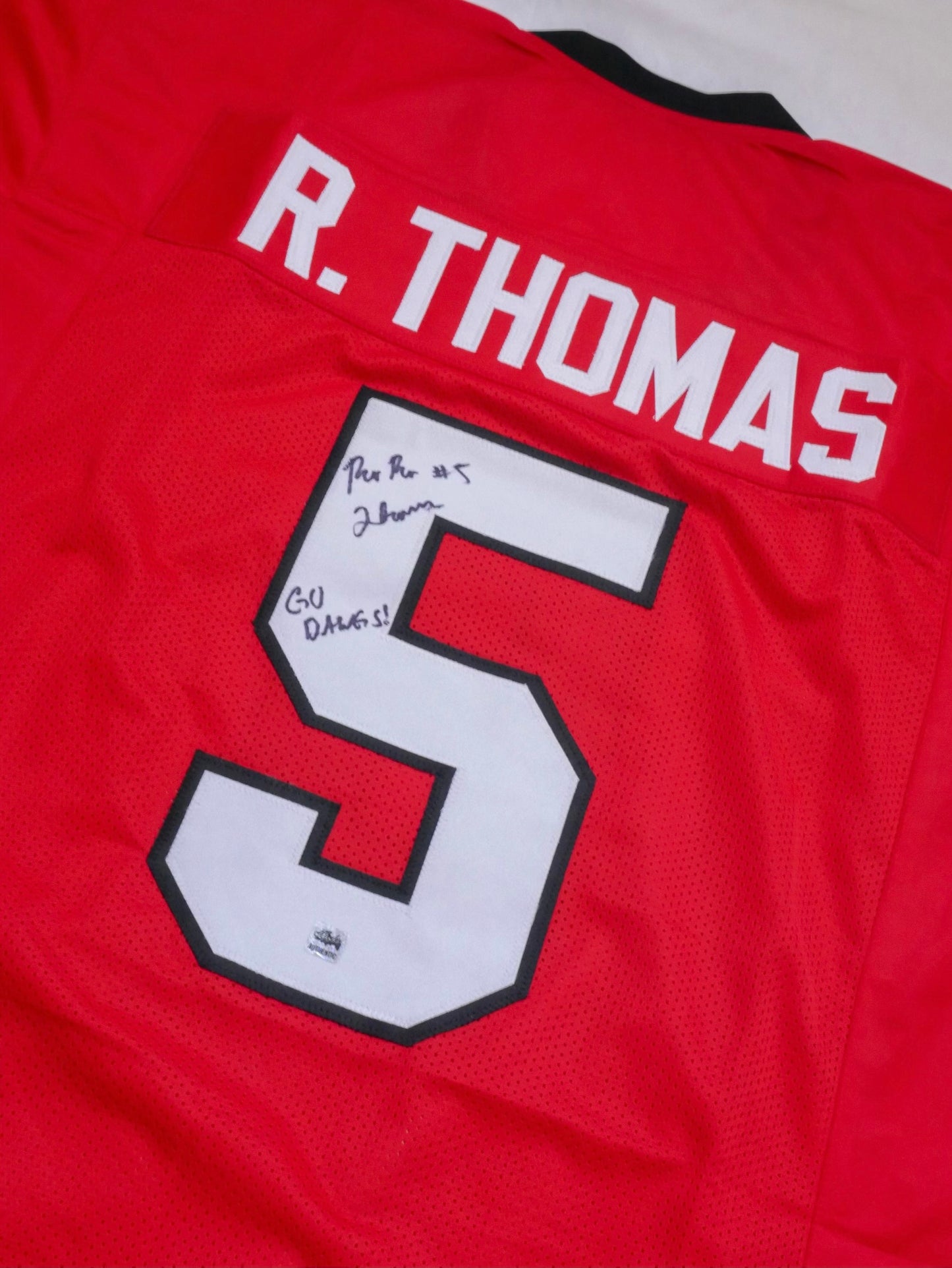 RaRa Thomas Autographed Custom Jersey