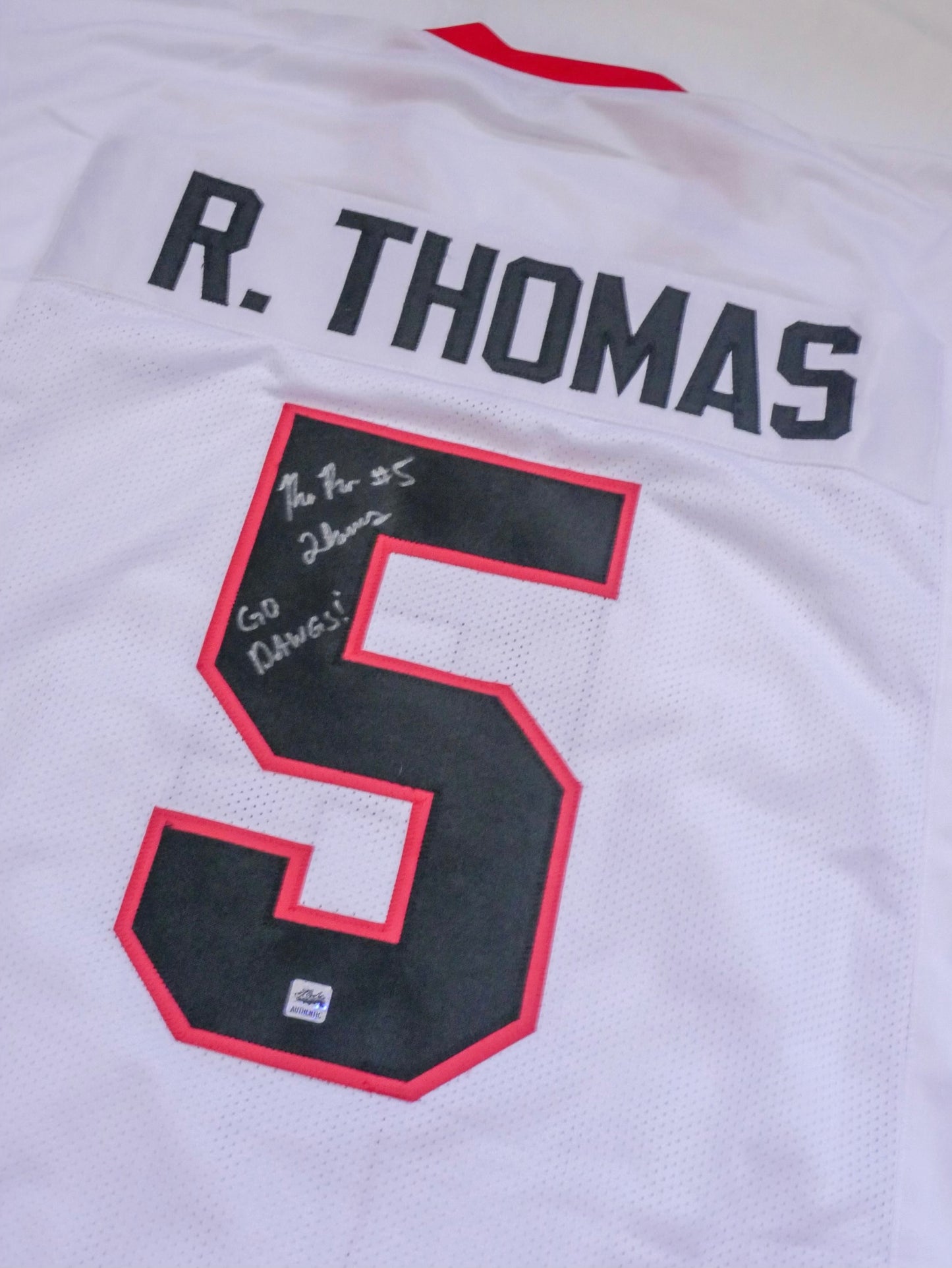 RaRa Thomas Autographed Custom Jersey