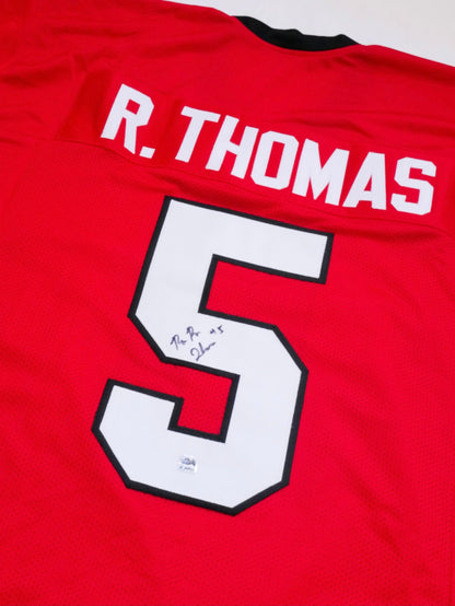 RaRa Thomas Autographed Custom Jersey