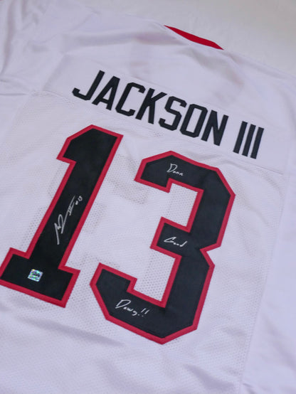 Michael Jackson III Signed Custom Jersey