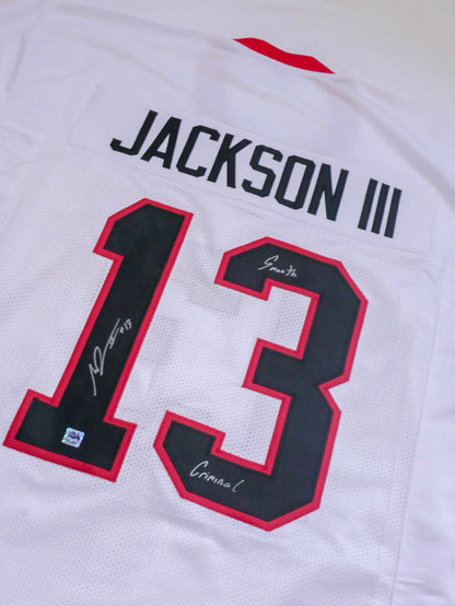 Michael Jackson III Signed Custom Jersey