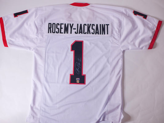 Marcus Rosemy-Jacksaint Autographed Custom Jersey Dual Certified