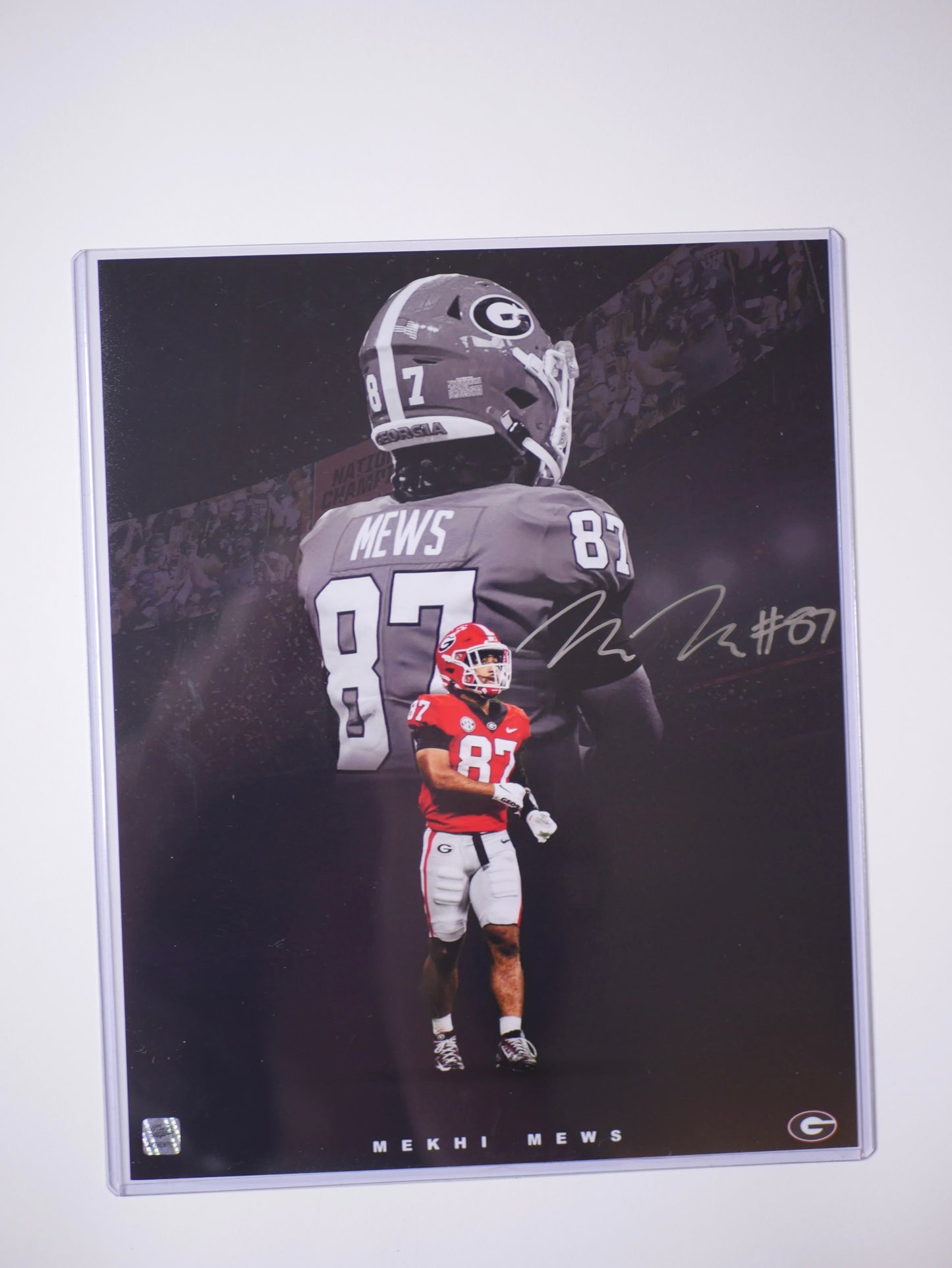 Mekhi Mews Autographed 8x10 Edit