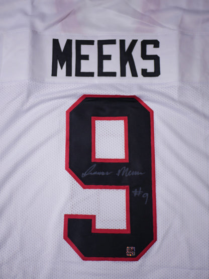 Jackson Meeks Autographed Custom Jersey