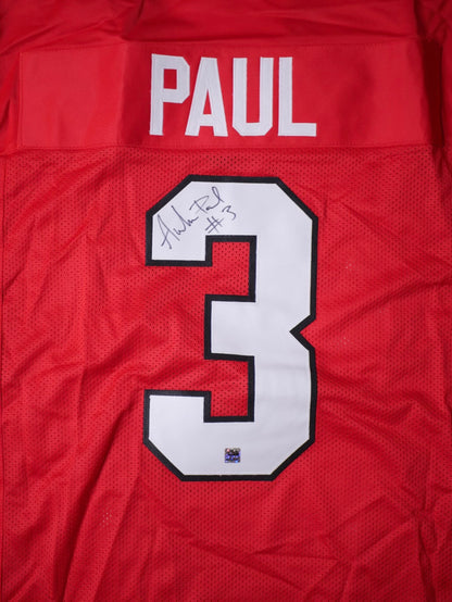 Andrew Paul Autographed Custom Jersey