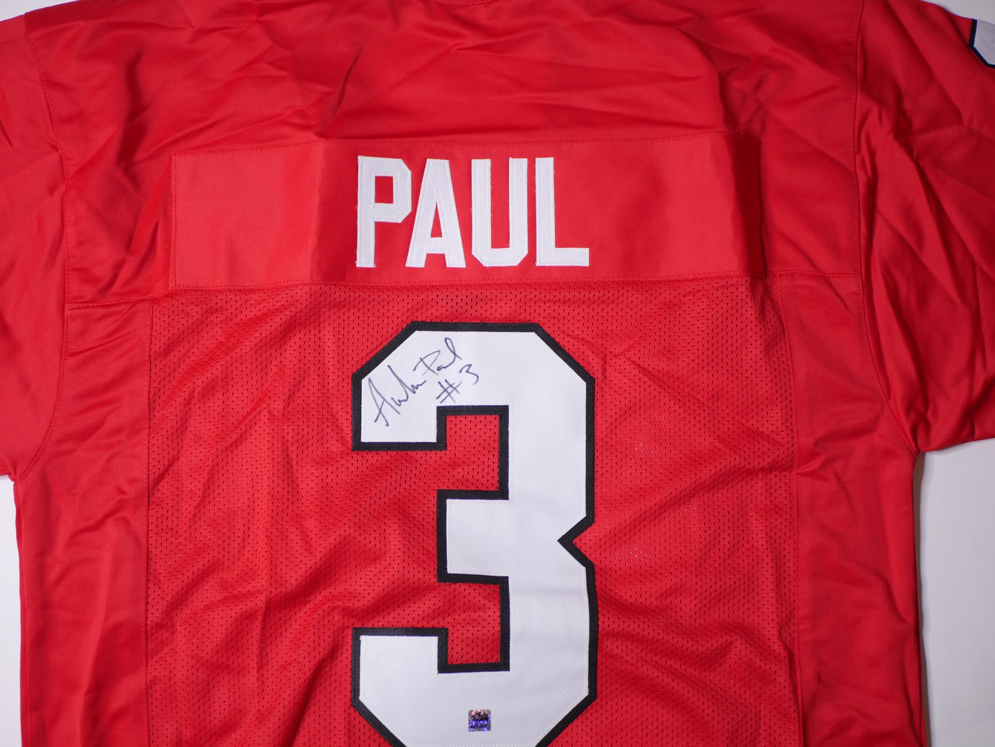 Andrew Paul Autographed Custom Jersey