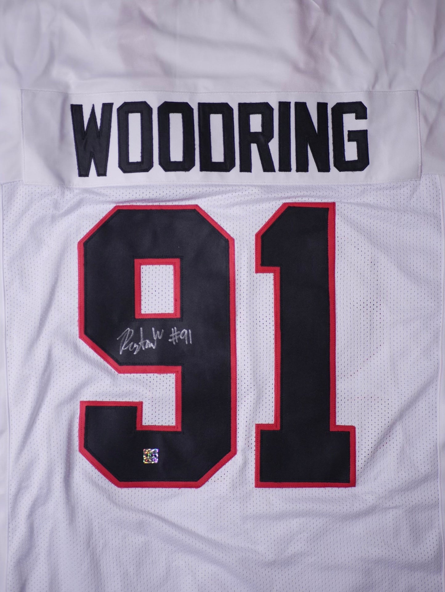 Peyton Woodring Autographed Custom Jersey