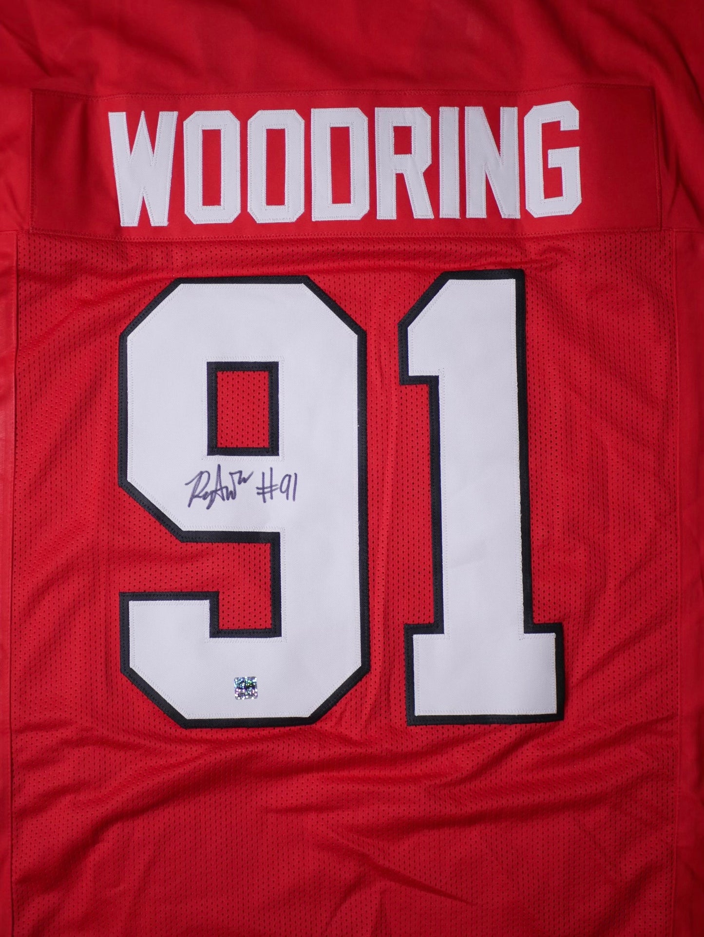 Peyton Woodring Autographed Custom Jersey