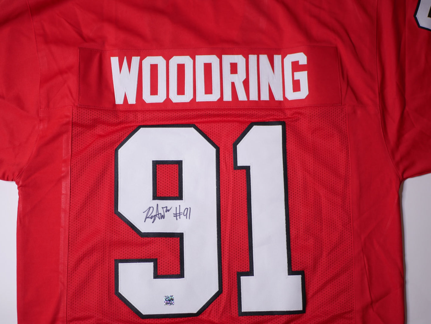 Peyton Woodring Autographed Custom Jersey