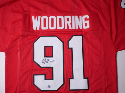 Peyton Woodring Autographed Custom Jersey