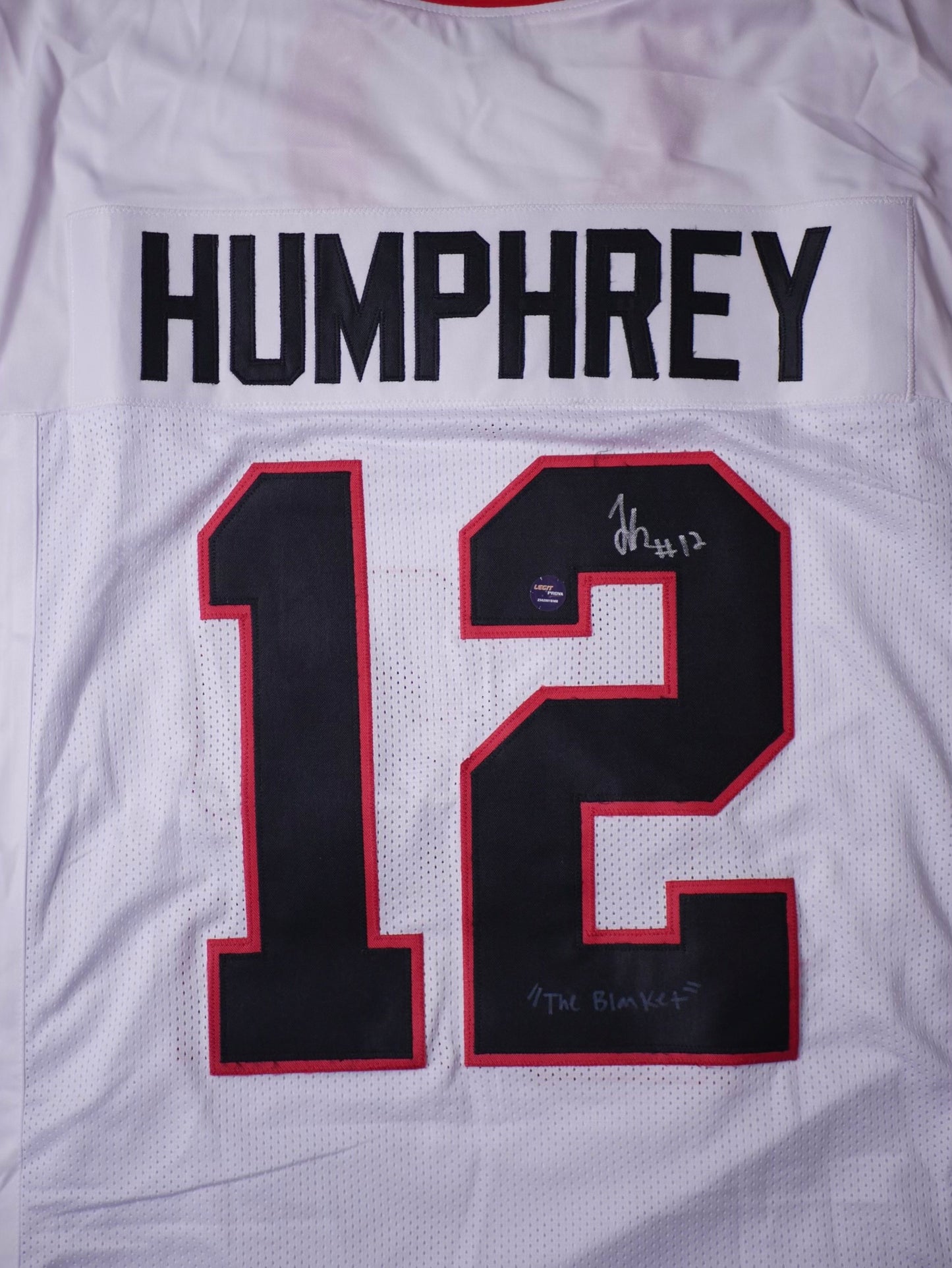 Julian Humphrey Autographed Custom Jersey